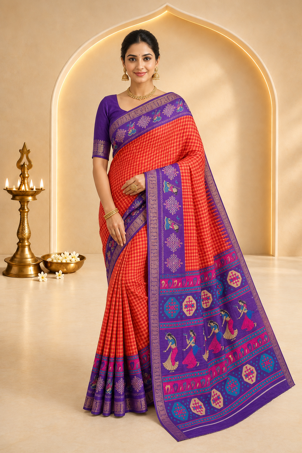 DOLA PRINT SAREE