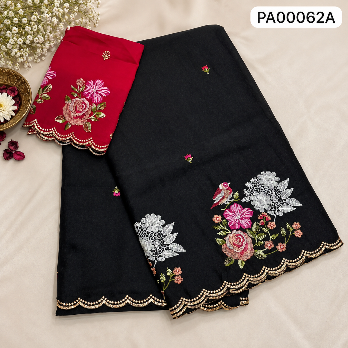 Silk Work Saree
