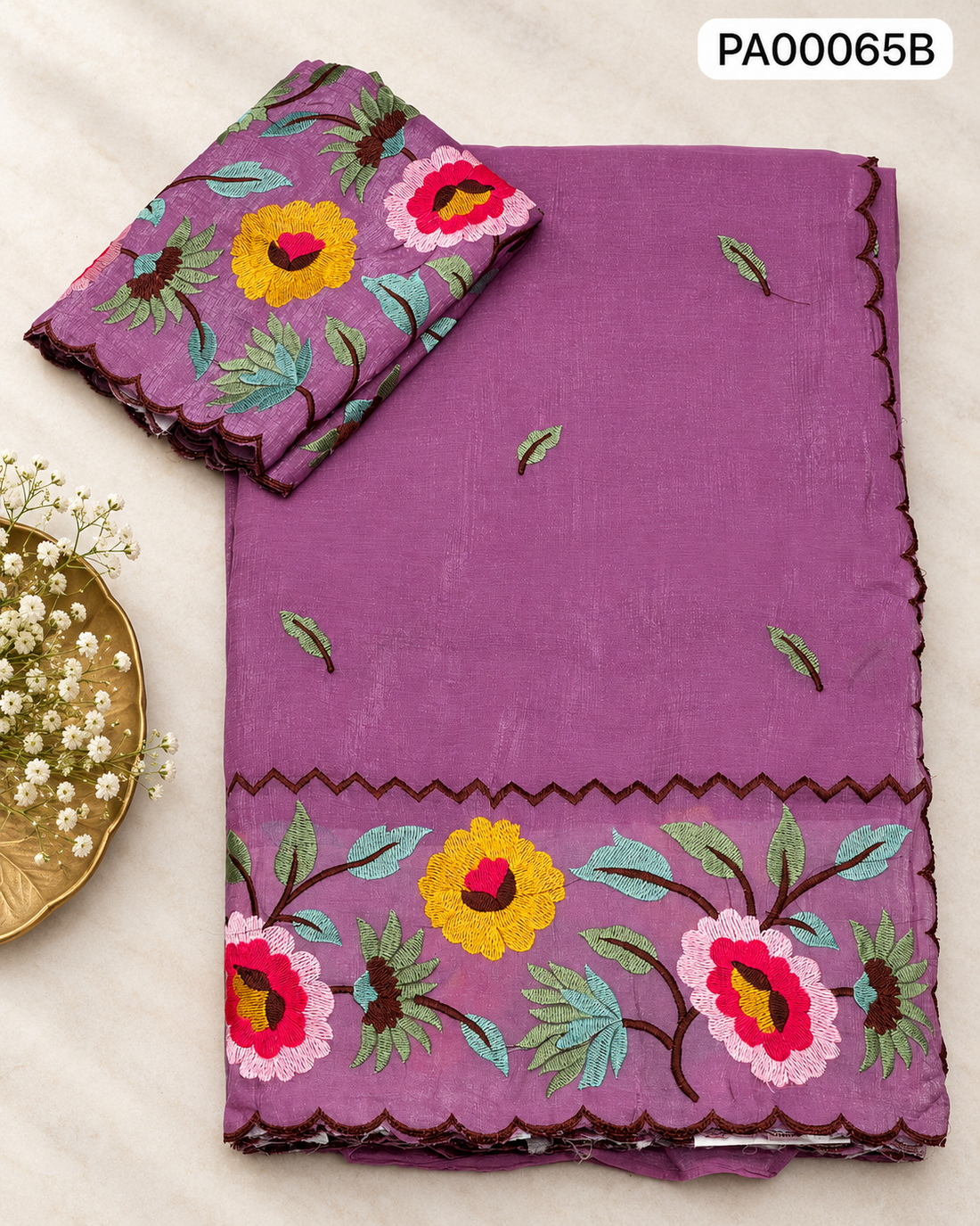 Silk Work Saree