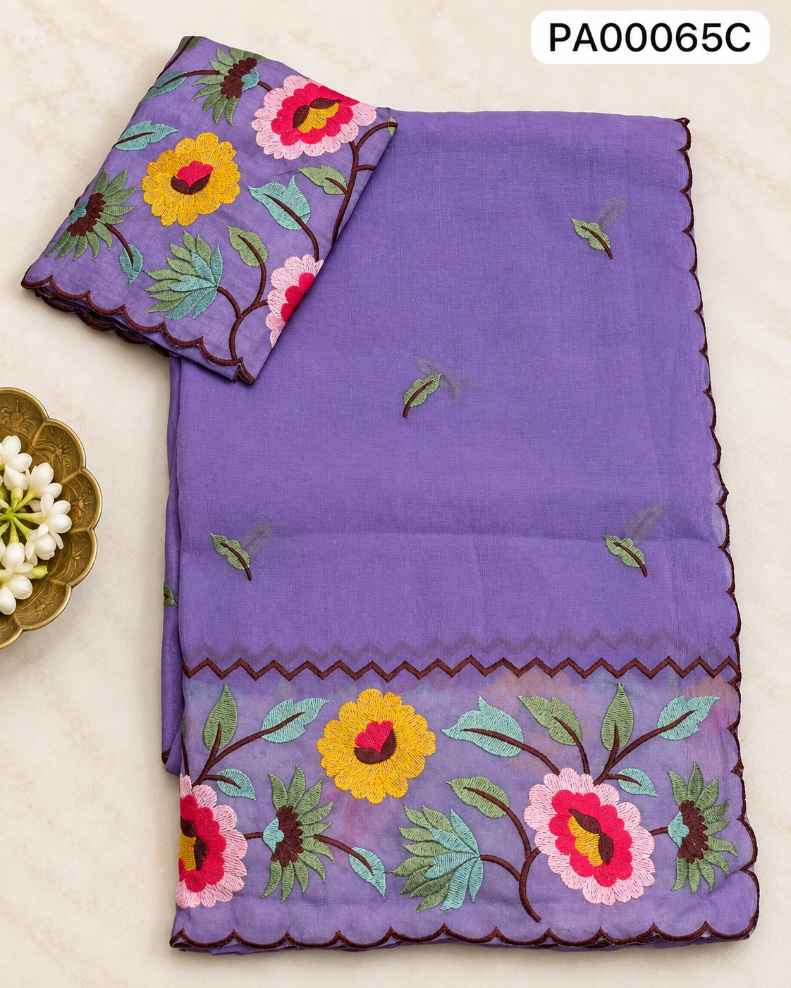 Silk Work Saree
