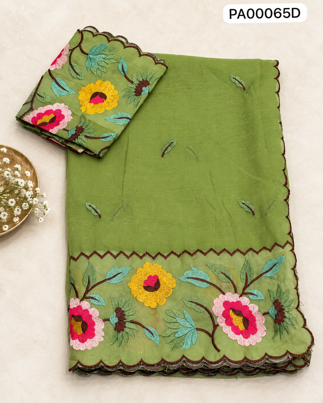 Silk Work Saree