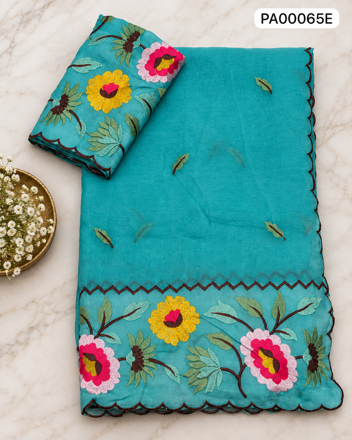 Silk Work Saree