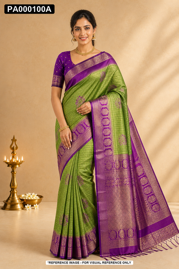 VINTAGE CHECKS SAREE