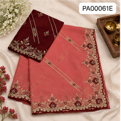 Silk Work Saree