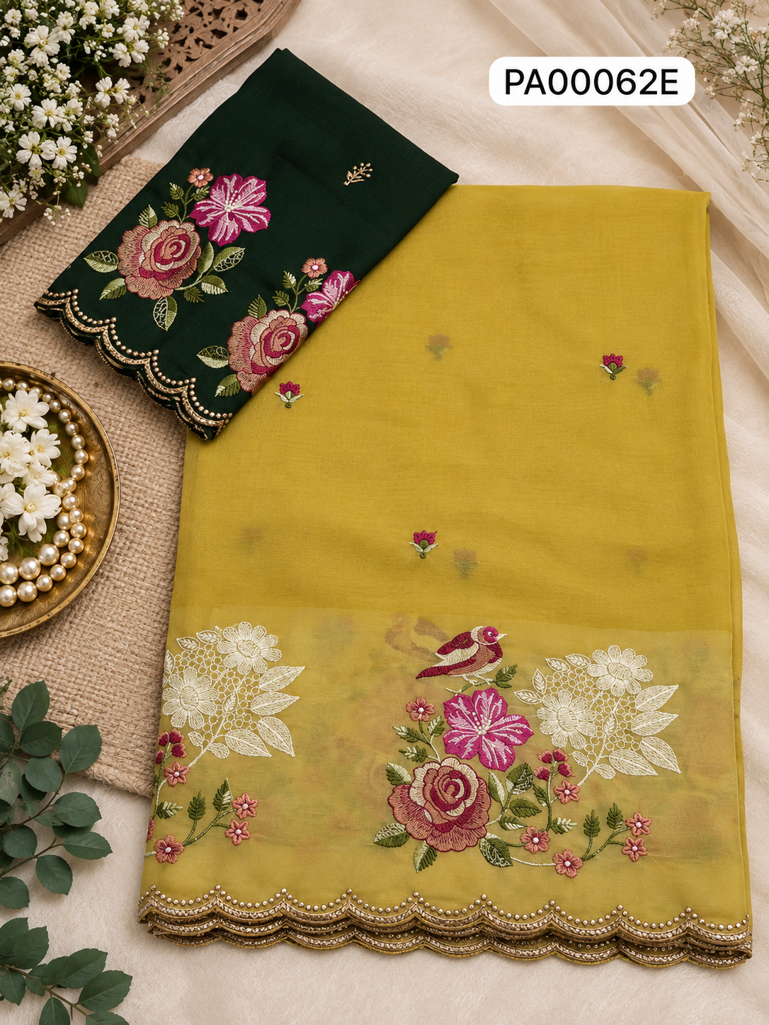 Silk Work Saree