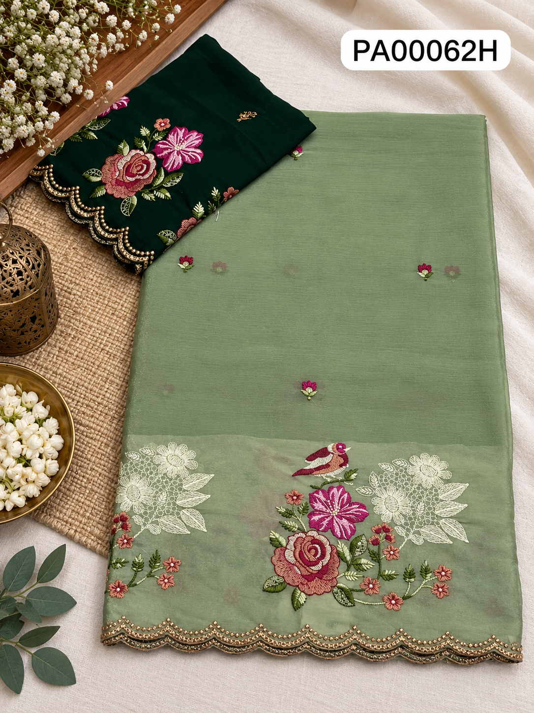 Silk Work Saree