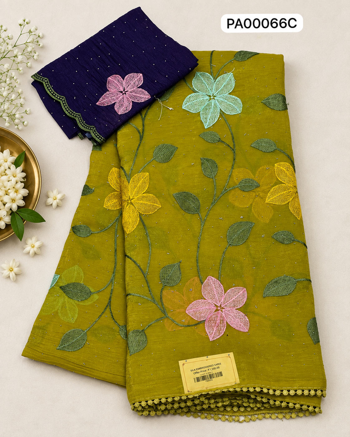 Silk Work Saree