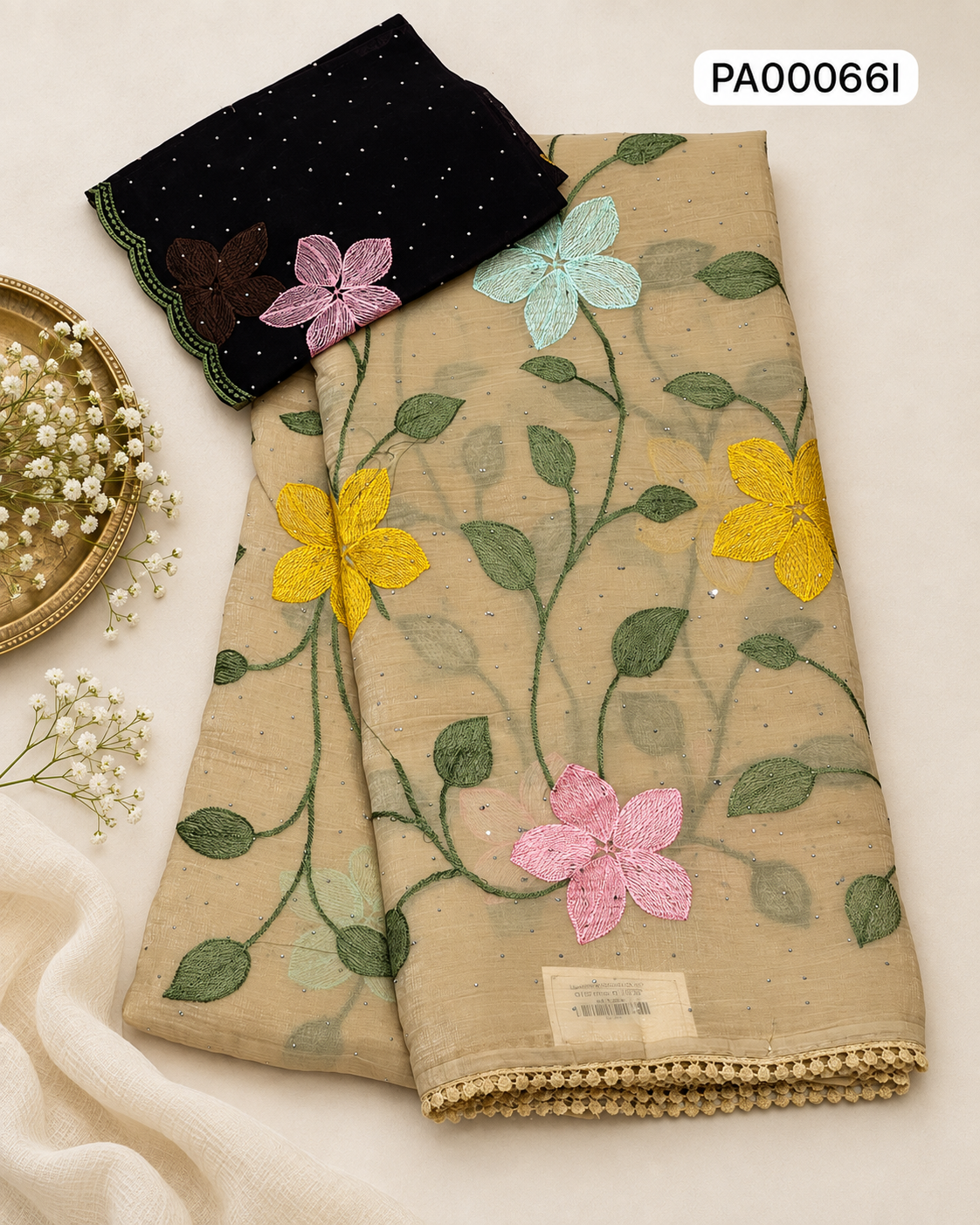 Silk Work Saree