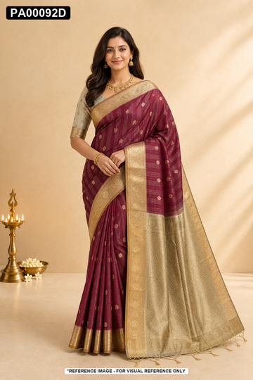 VINTAGE CHECKS SAREE