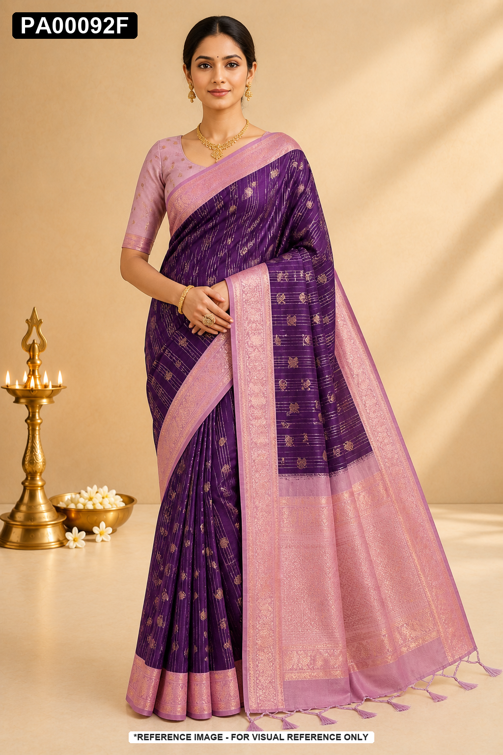 VINTAGE CHECKS SAREE