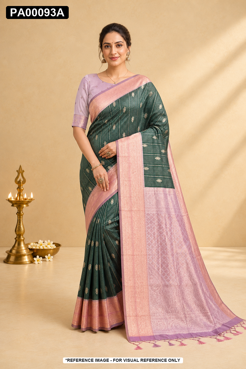 VINTAGE CHECKS SAREE