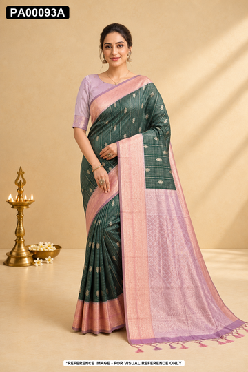 VINTAGE CHECKS SAREE