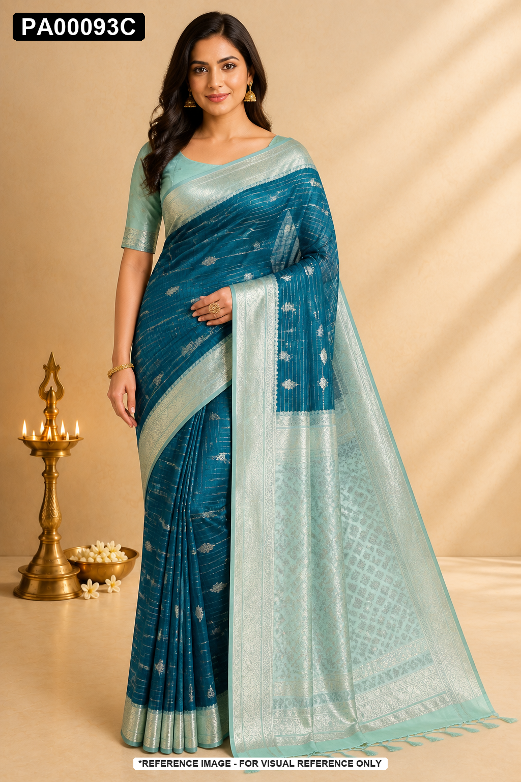 VINTAGE CHECKS SAREE