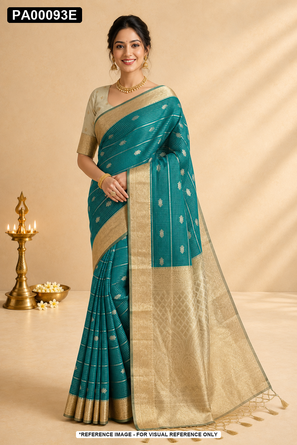 VINTAGE CHECKS SAREE