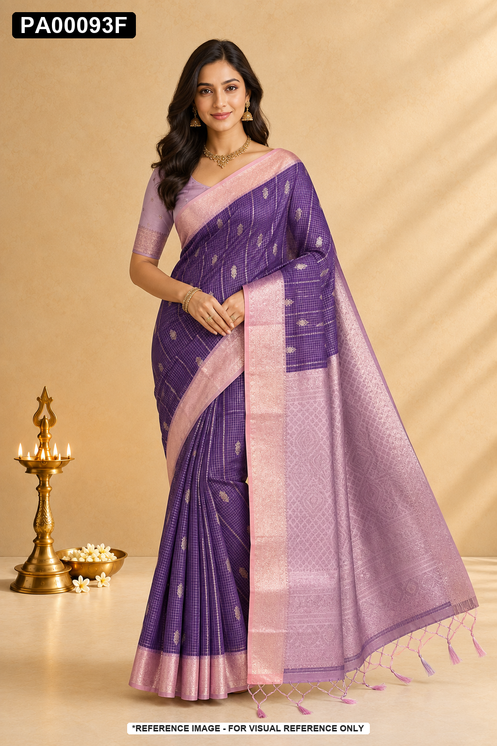 VINTAGE CHECKS SAREE