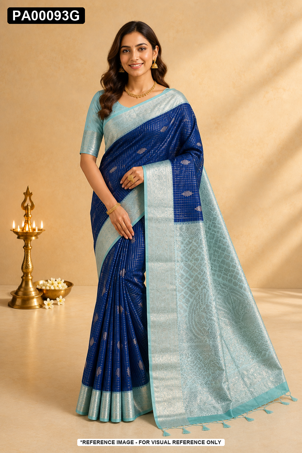 VINTAGE CHECKS SAREE