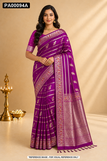 VINTAGE CHECKS SAREE