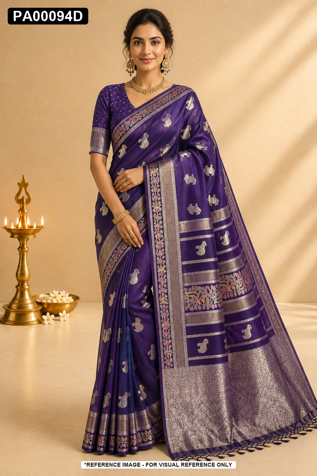 VINTAGE CHECKS SAREE