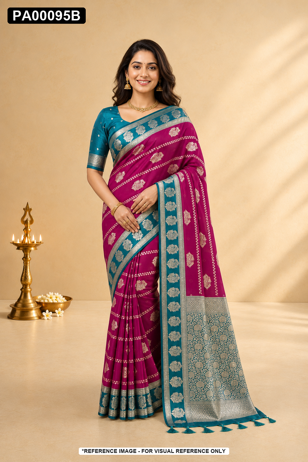 VINTAGE CHECKS SAREE