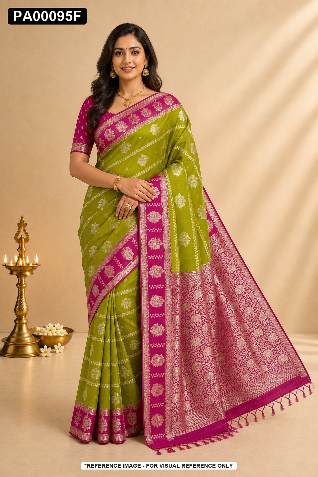 VINTAGE CHECKS SAREE