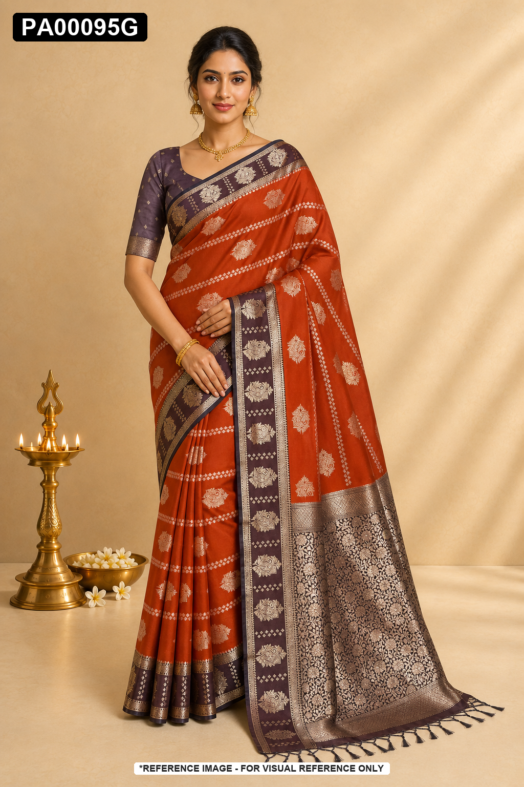 VINTAGE CHECKS SAREE
