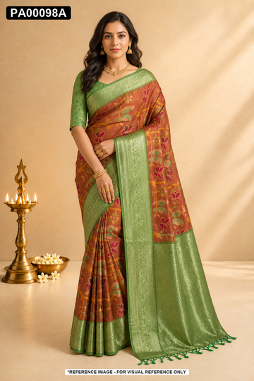 VINTAGE CHECKS SAREE
